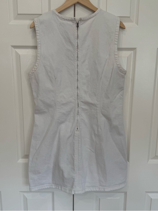 Abercrombie & Fitch Mila White Denim Mini Dress - Picture 5 of 5